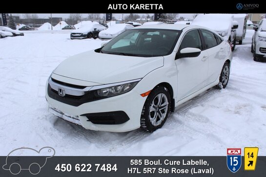 Honda Civic Berline 2016 2016 Blanc